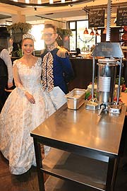 "Royale" Weißwurstprobe: Narrhalla Prinzenpaar 2020 @ Zum Stiftl am 06.02.2020(©Foto: Martin Schmitz)